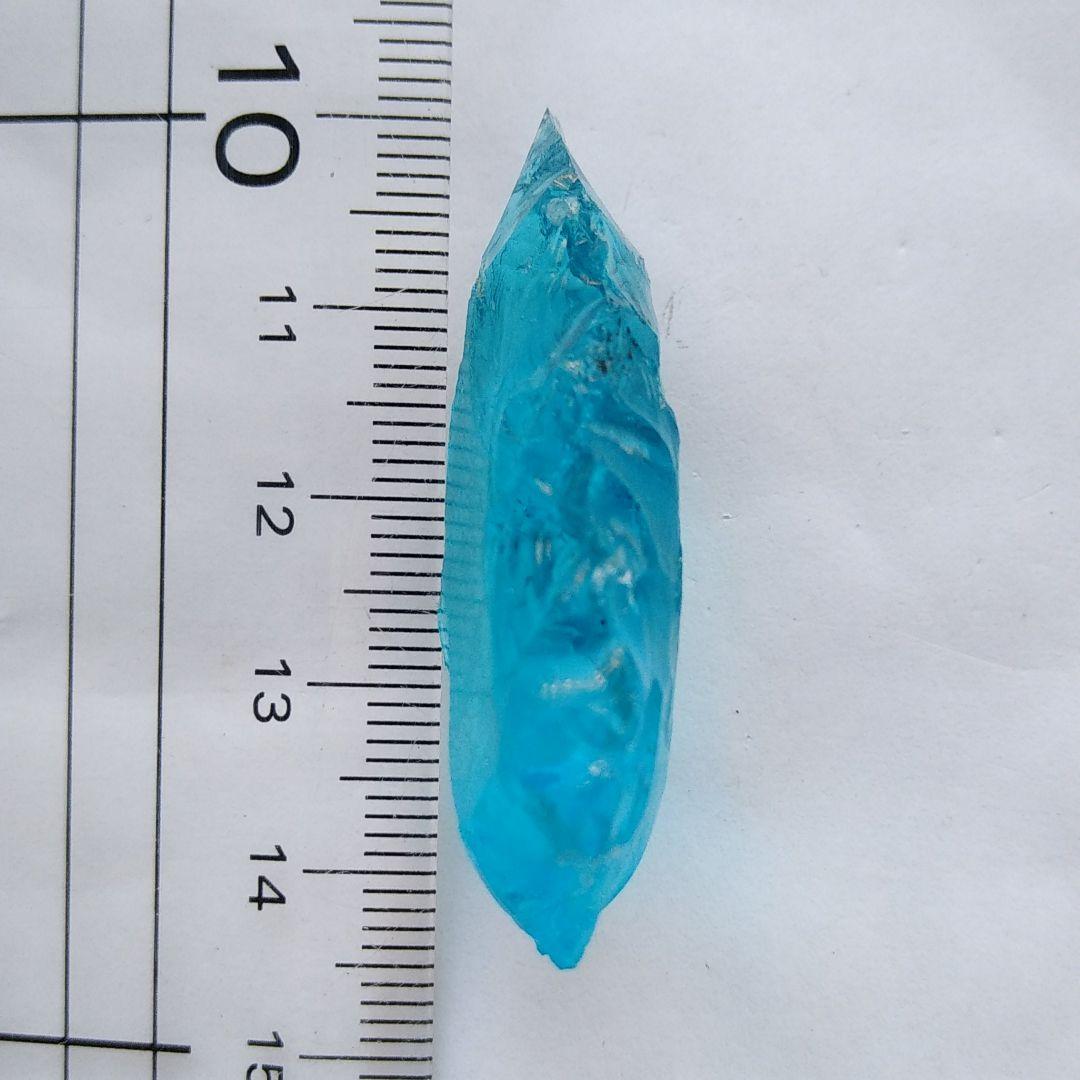 石器 ブルートパーズ？ 177 オブシディアン 石器 尖頭器 模写