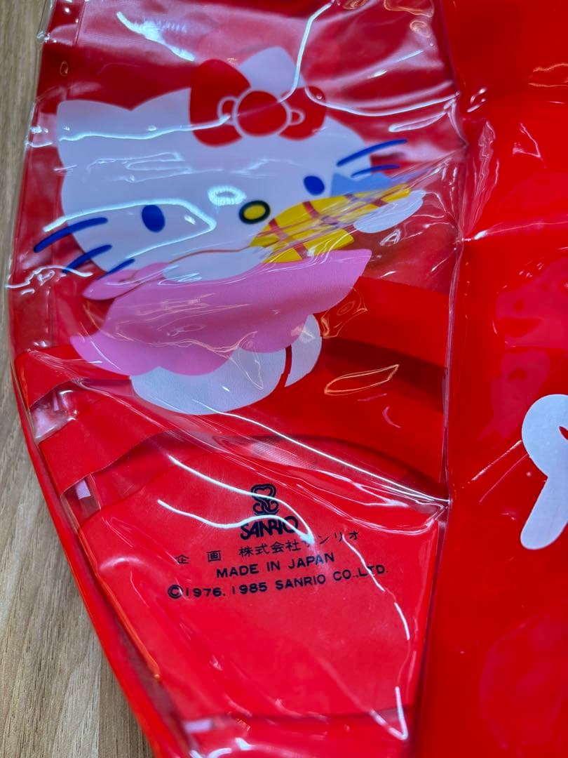 未使用品 レトロ 旧タカラ ハローキティ ビーチボール 40センチ サンリオ