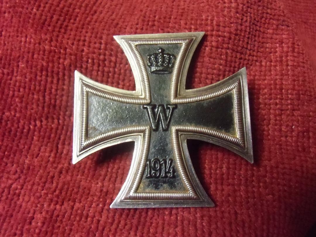 W帝政ドイツ軍/プロイセン王国＊1914年制定＊鉄十字勲章1級授章