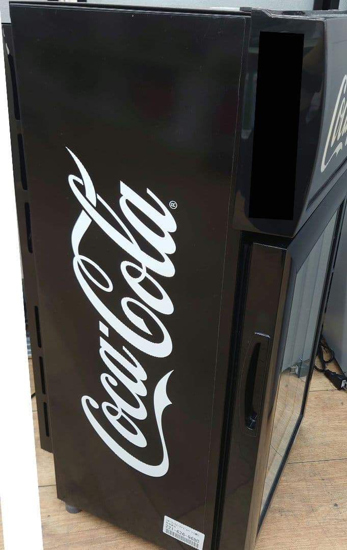 □【Coca-Colaネオン・LED搭載】Haier JR-CC25B 冷蔵庫