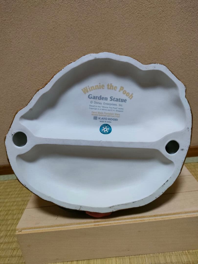 レア　スタチュー　ディズニー　ピグレット＆イーヨー　加藤工芸　置物　インテリア