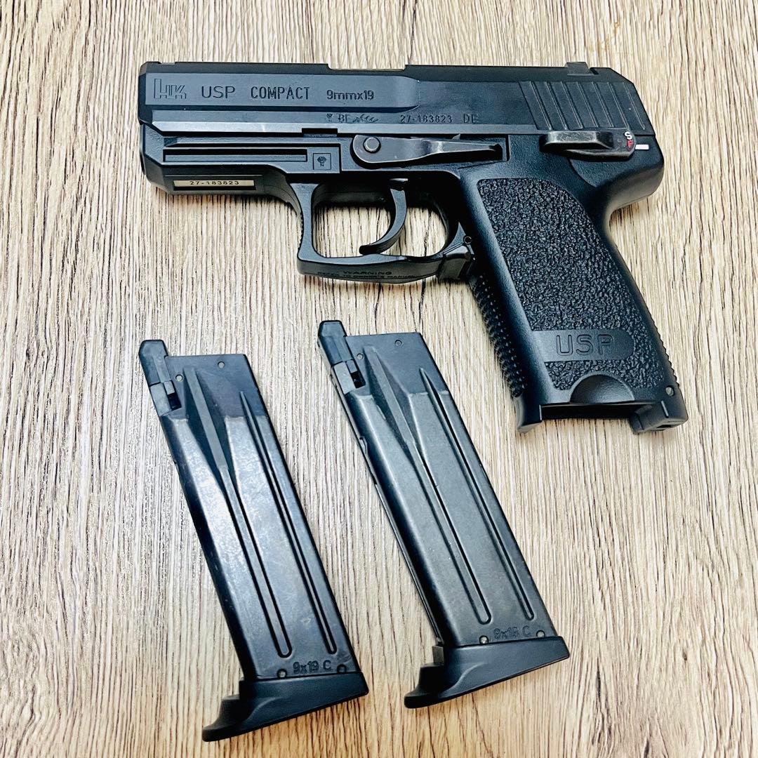 東京マルイ H&K USP COMPACT ガスブローバック 美品