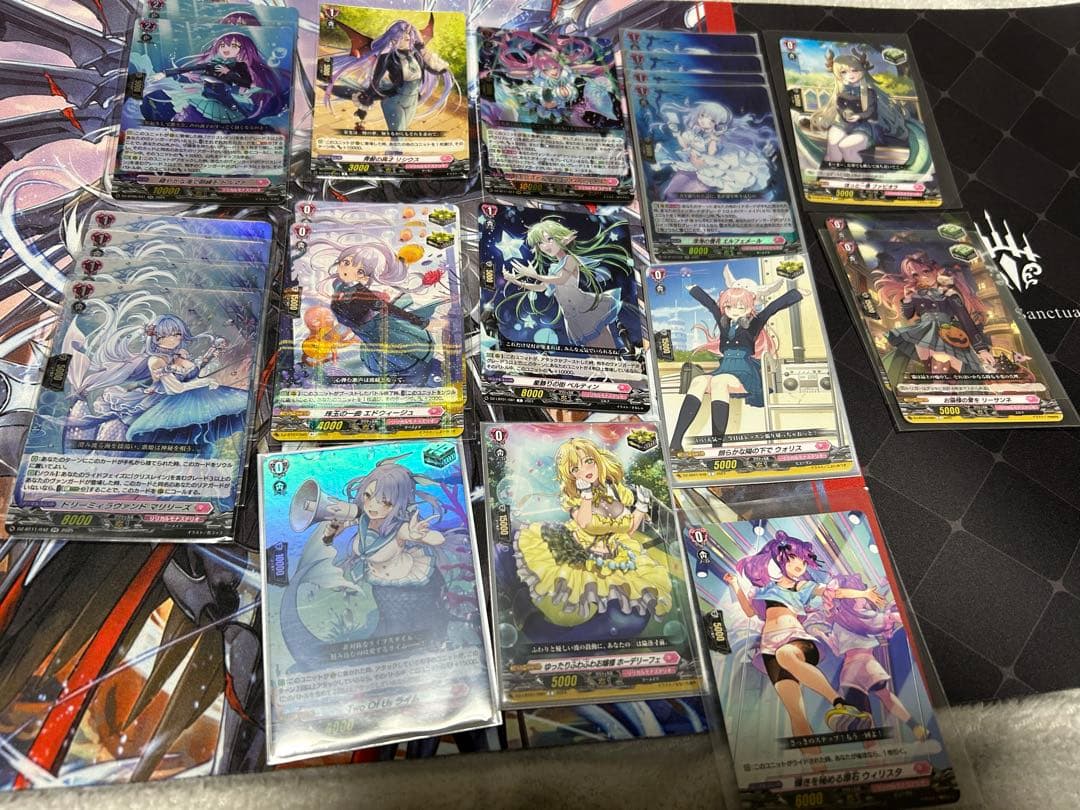 ヴァンガード　クリスレイン・カデンツァ　デッキ