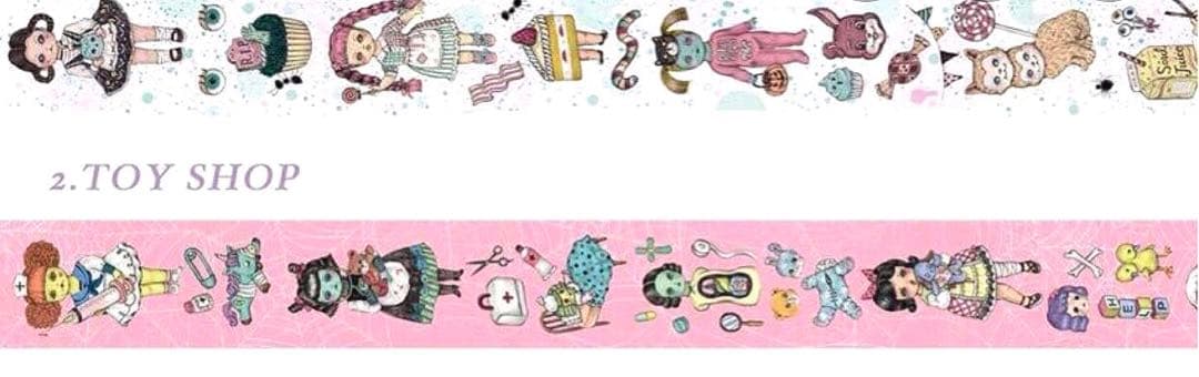 海外作家マスキングテープ39巻セット OnlyTwo 閣樓日 Lovely徐徐