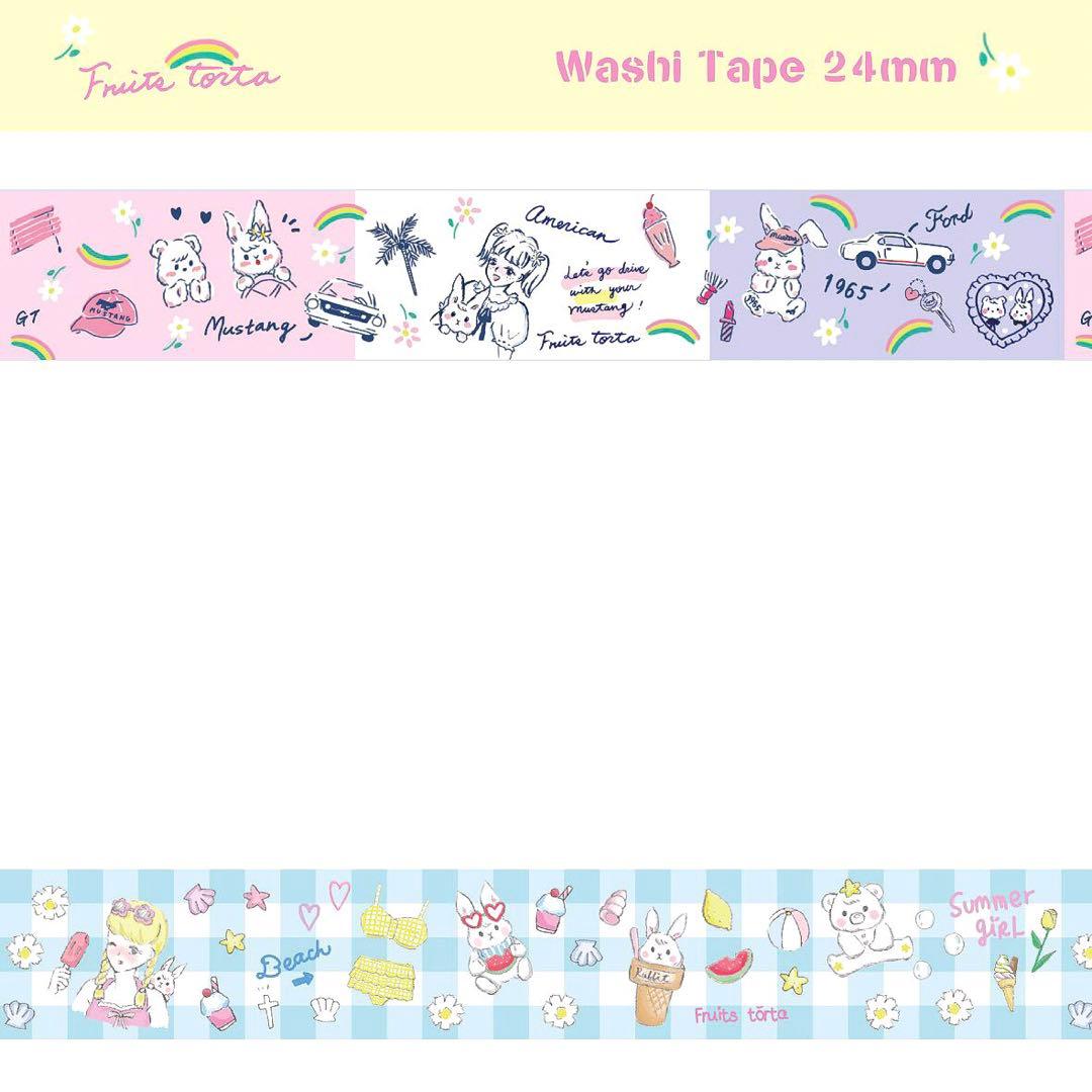 海外作家マスキングテープ39巻セット OnlyTwo 閣樓日 Lovely徐徐