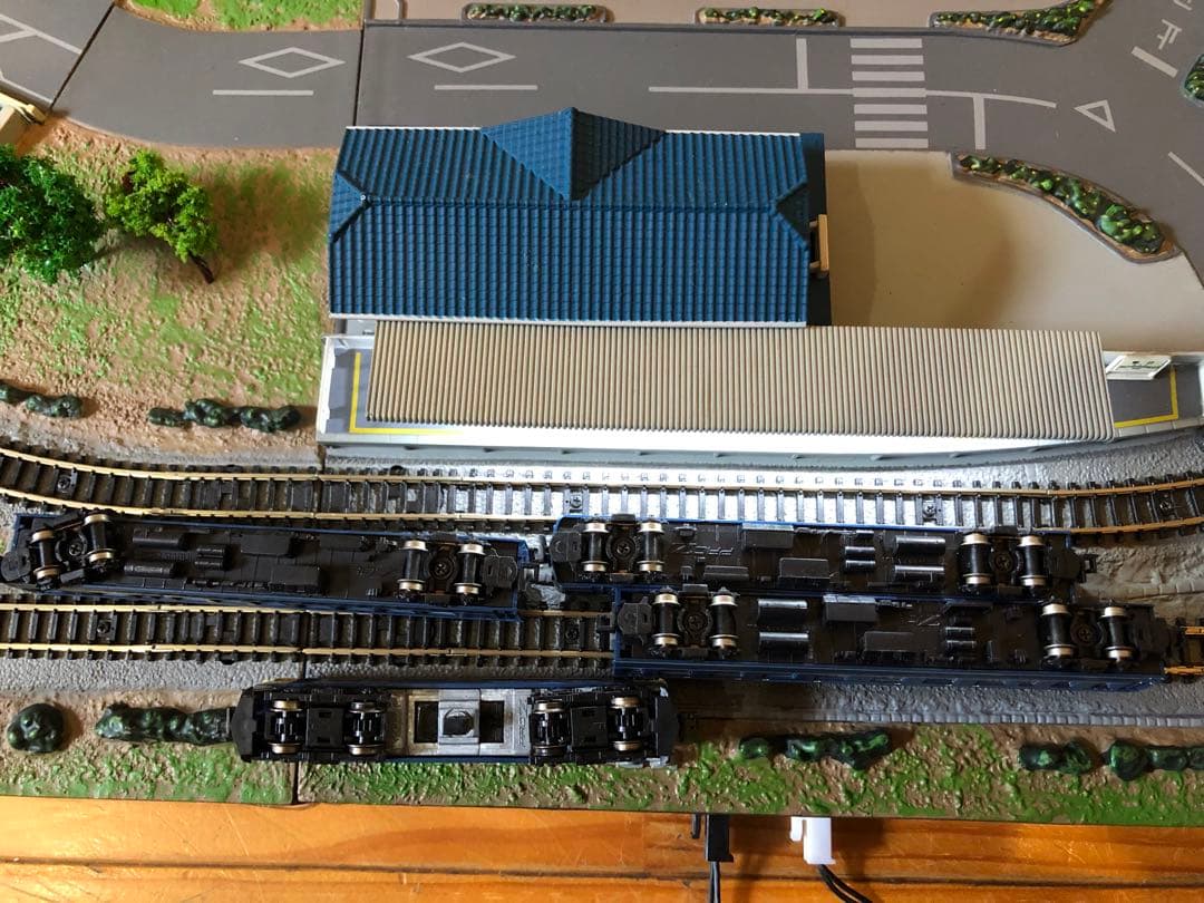 東京マルイPROZ完成ジオラマコース基本セットZゲージ精密鉄道模型