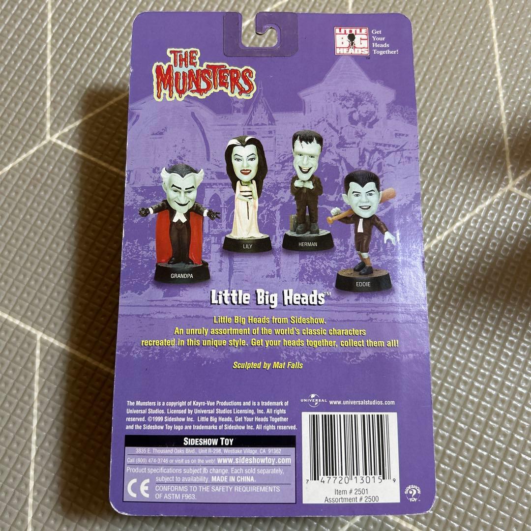 The Munsters Little Big Heads フィギュア5体セット