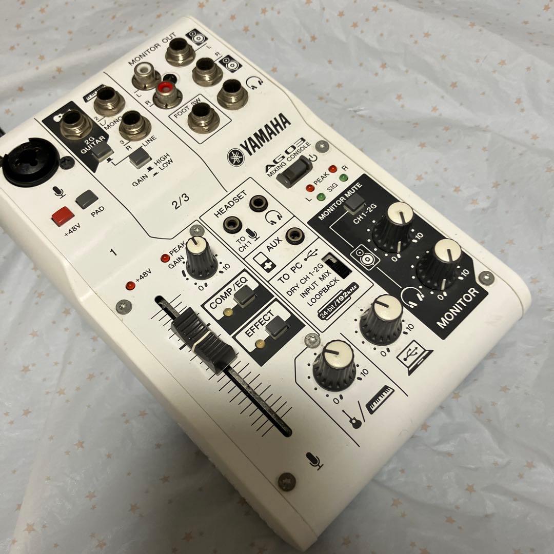 YAMAHA AG03(オーディオインターフェイス)