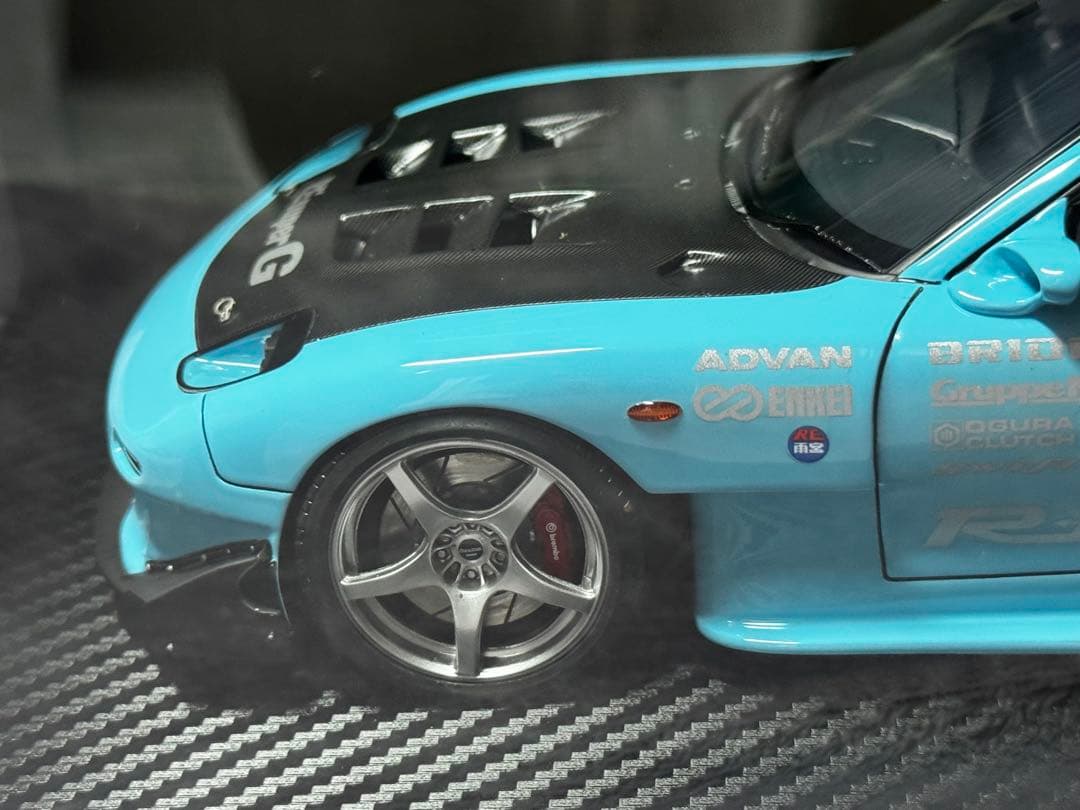 1/18 雨宮　ライトブルーミニカー