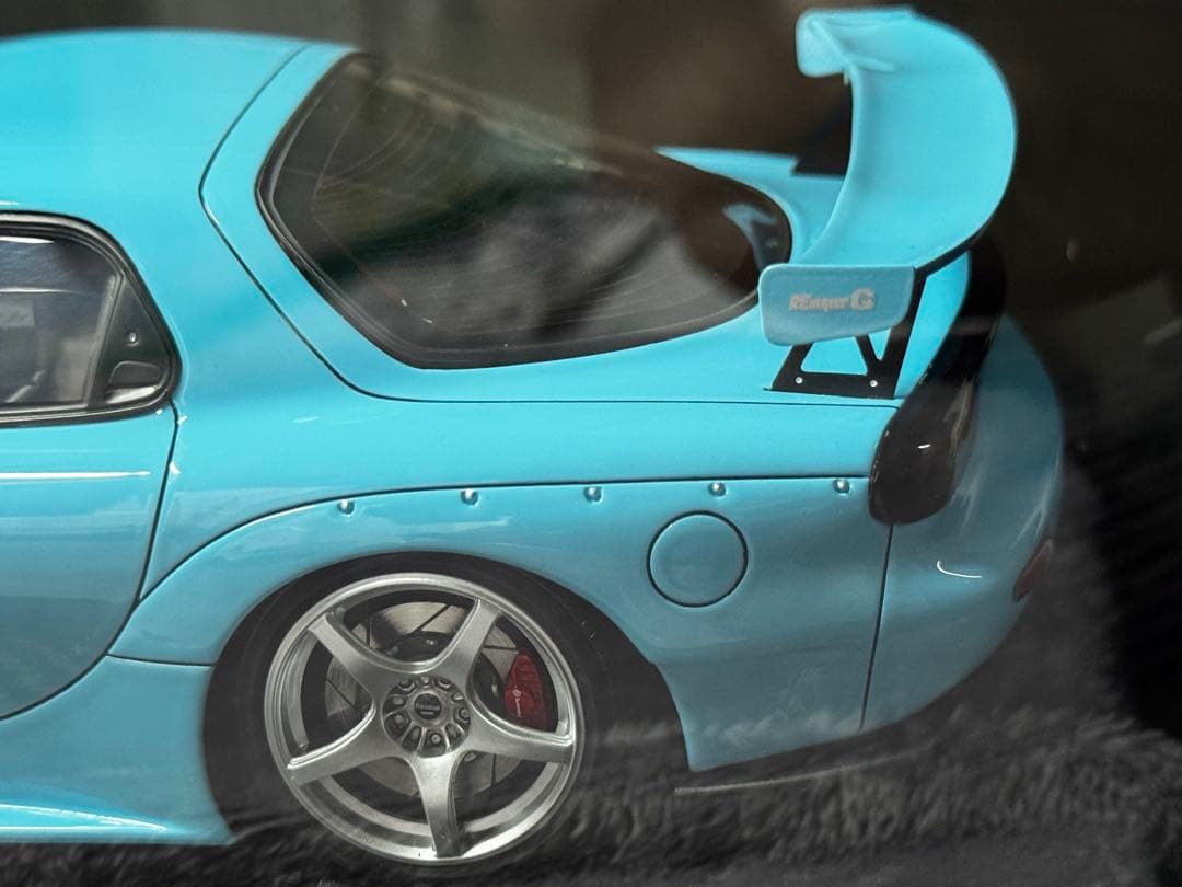 1/18 雨宮　ライトブルーミニカー