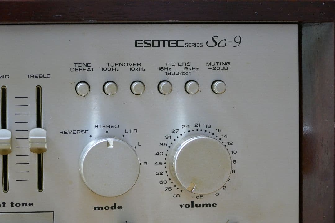 Aya2212様専用】ESOTEC SC-9 アンプ 本体(ジャンク扱い) - メルカリ