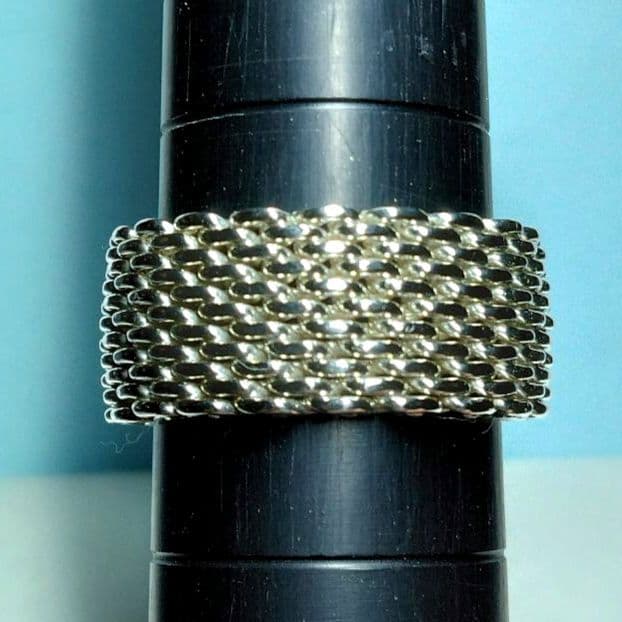 ティファニーサマセットリング 17号～18号　新品仕上げ　ほぼ無傷未使用に近い