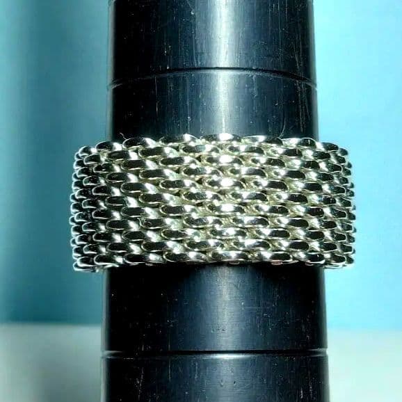 ティファニーサマセットリング 17号～18号　新品仕上げ　ほぼ無傷未使用に近い