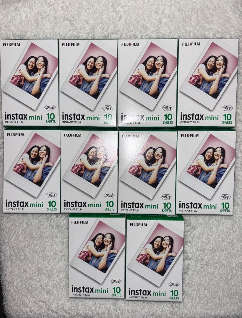 instax mini フィルム 10×10箱セット FUJIFILM チェキ Amazon | instax 富士フイルム(FUJIFILM) インスタントカメラ チェキ用