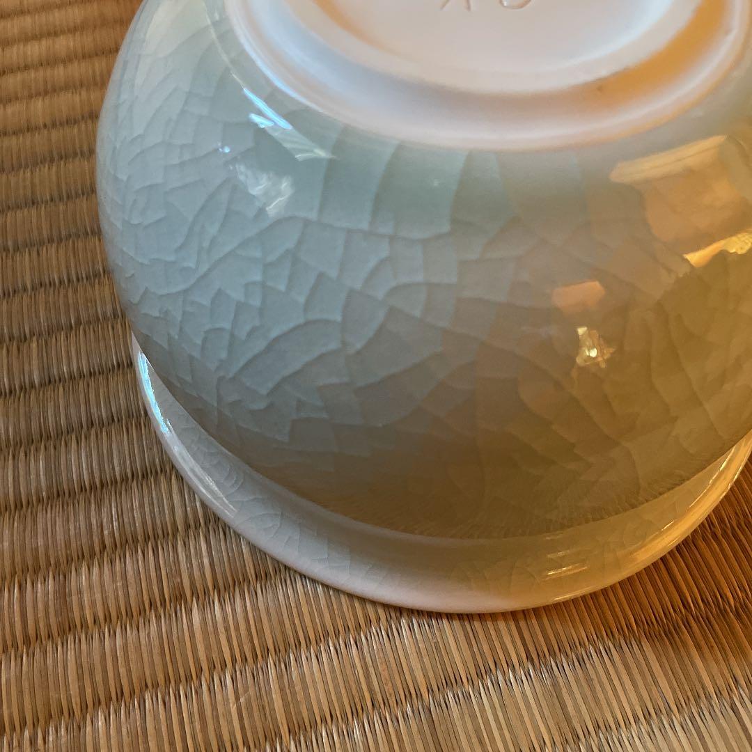 送料込【逢絢亭・新品】茶道具 水指 義山 クリスタル 金縁末広 大中