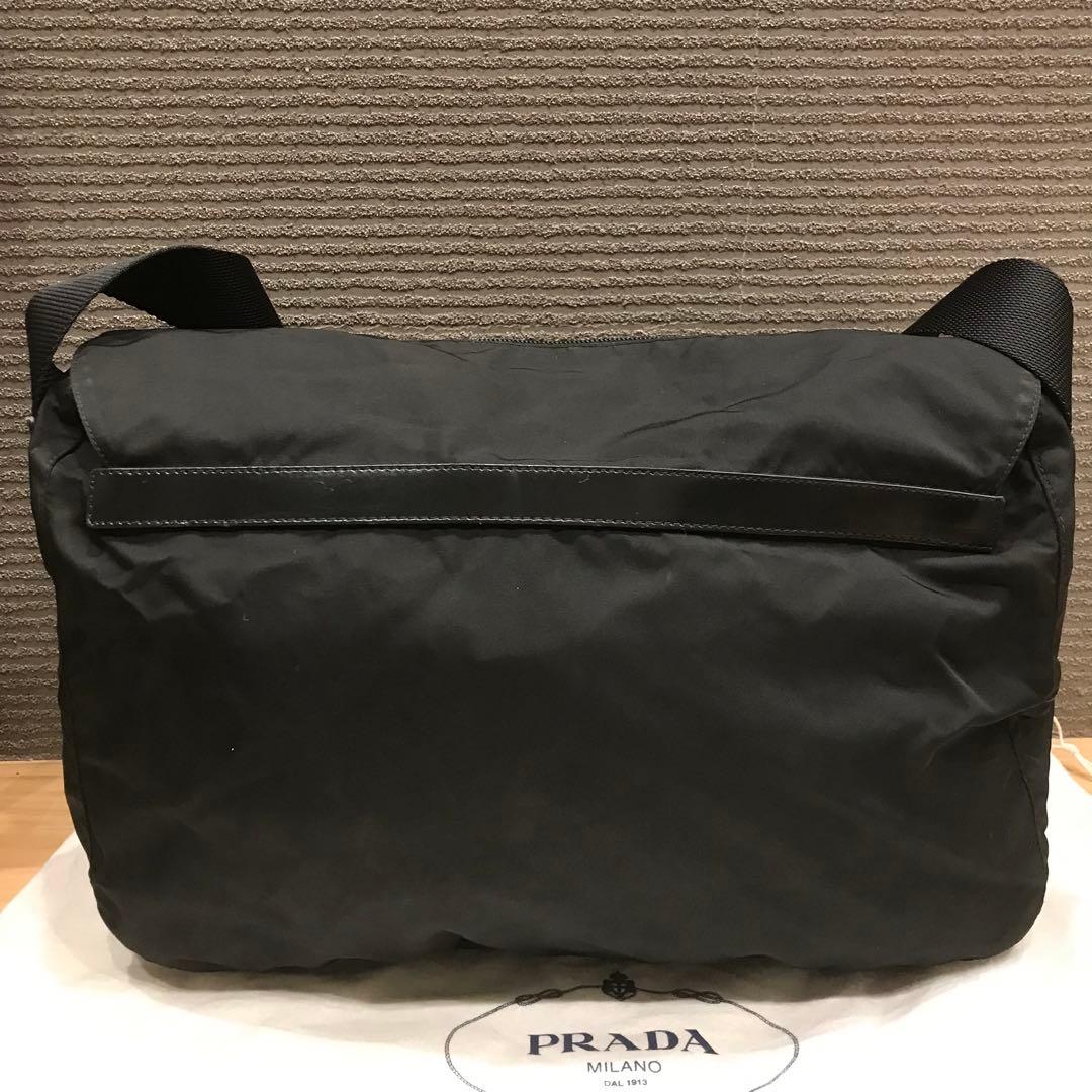 PRADA プラダ メッセンジャーバッグ ナイロン ブラック