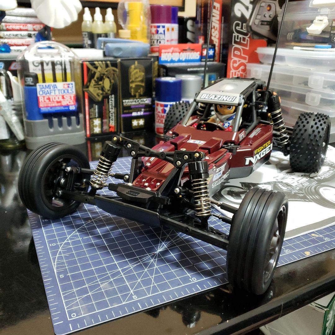 タミヤ 2025 DT04 ファイターネクスジェン カスタム ブラシレスセット