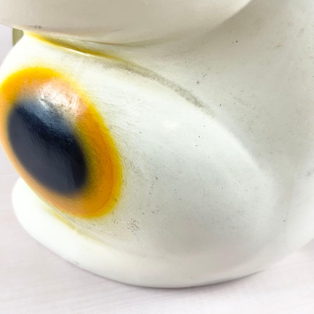 特大 招き猫 42cm 白猫 縁起物 左手上げ 商売繫盛 千客万来