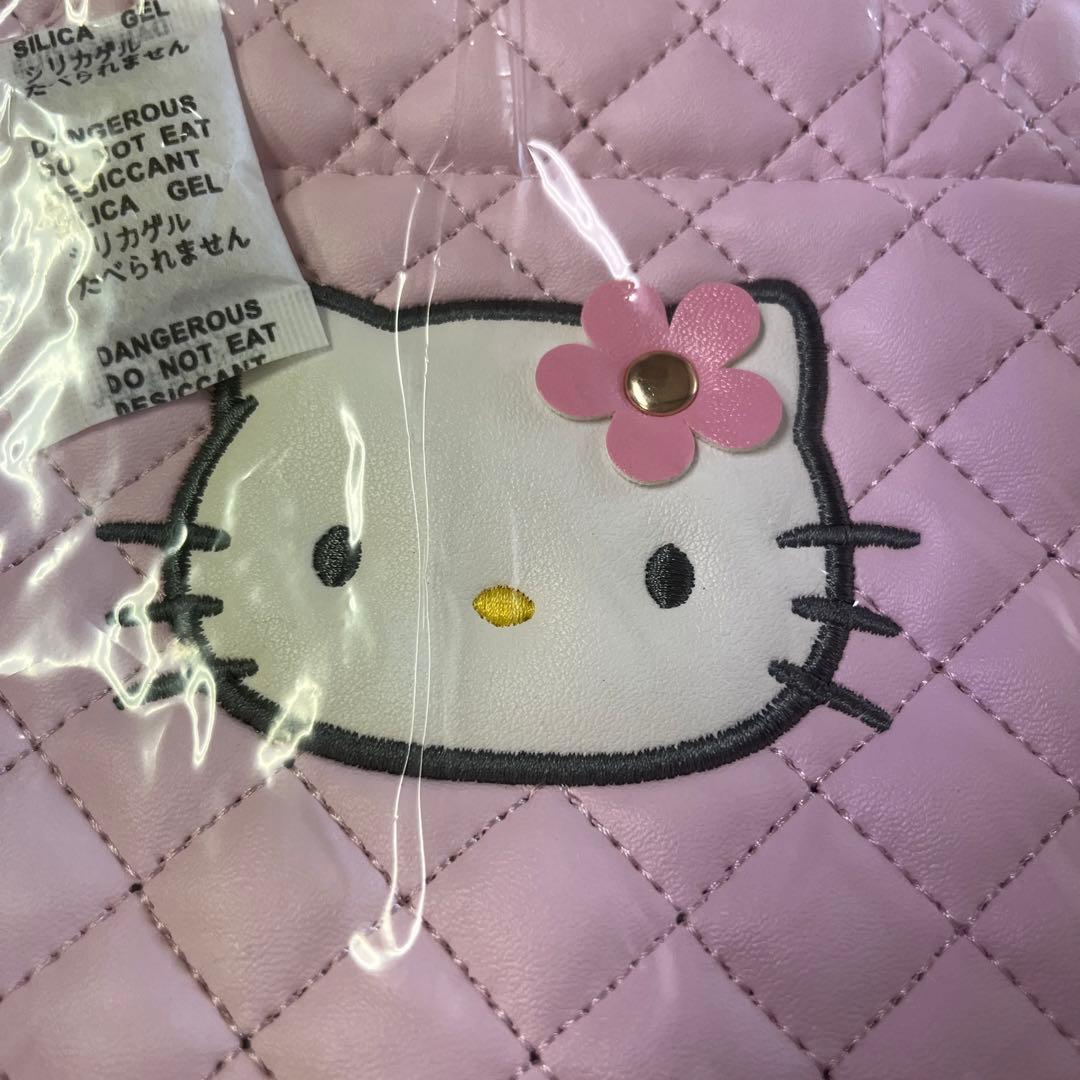 新品 未使用 サンリオ キティ キルトシリーズ トートバッグ