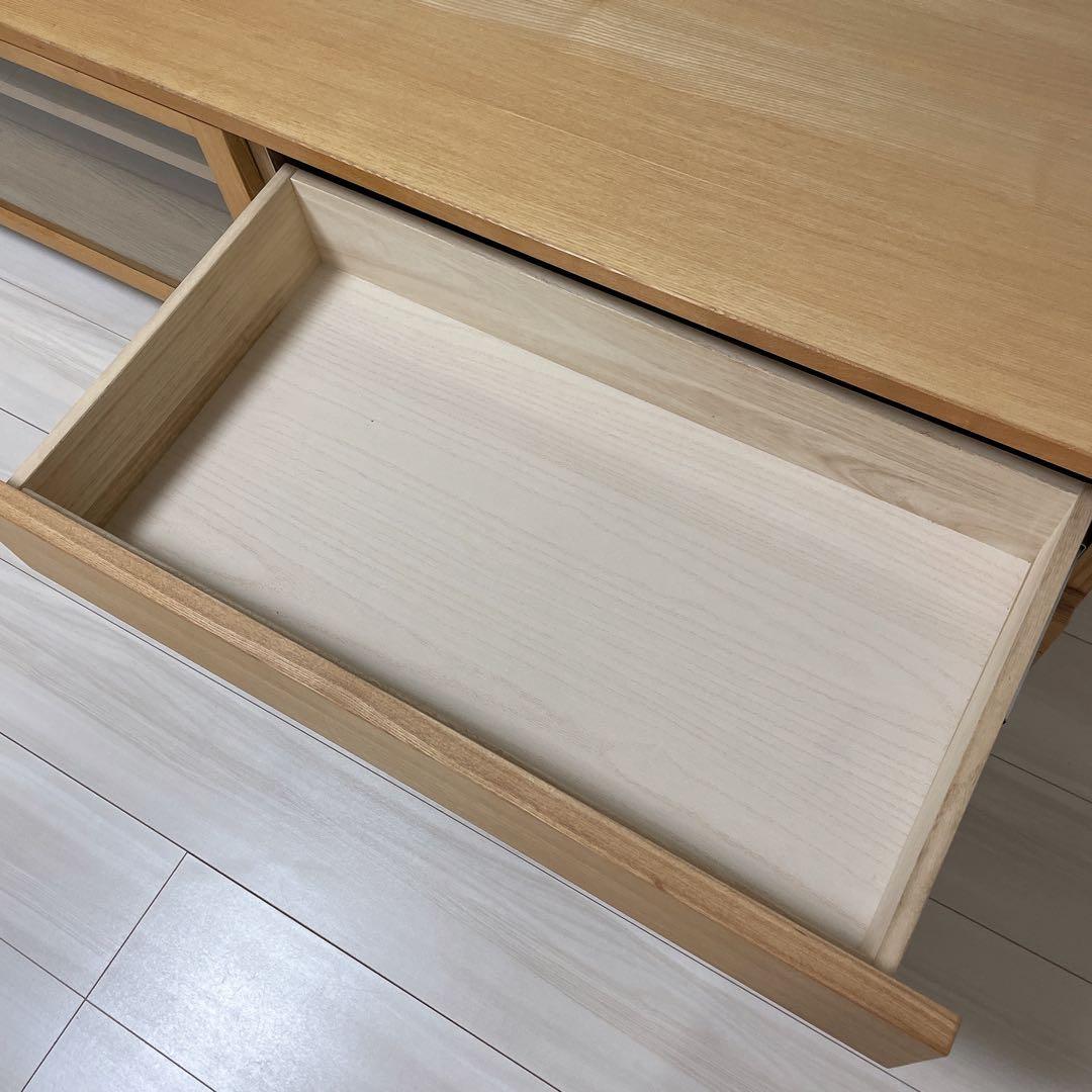 【無印良品】テレビボード オーク材ＡＶラック　幅150㎝《最終値下げ》