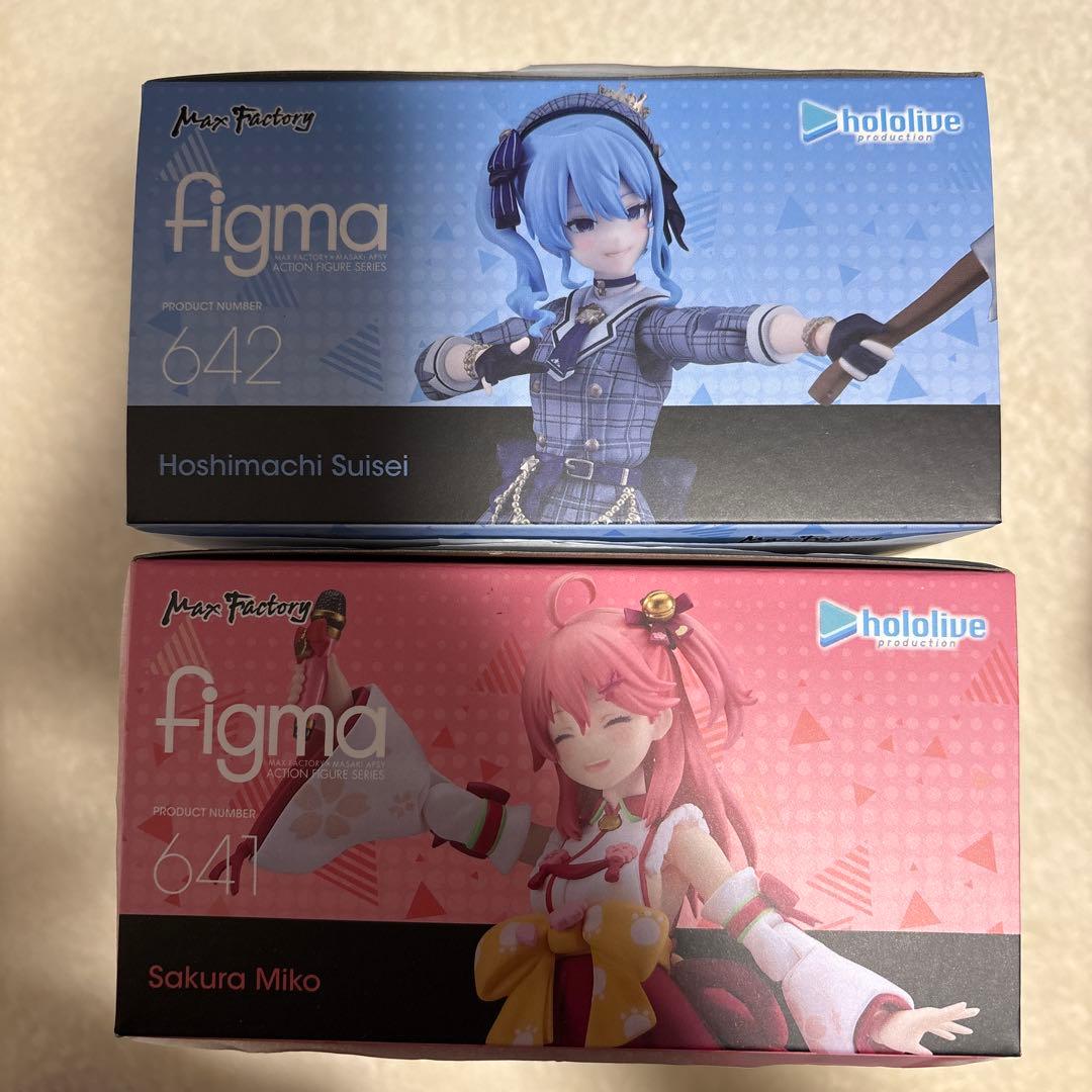 特典付き　figma さくらみこ 星街すいせい　ホロライブ　micomet