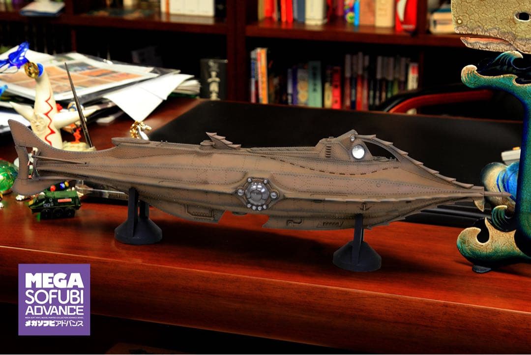 海洋堂メガソフビアドバンス　海底二万マイル　ノーチラス号　新品