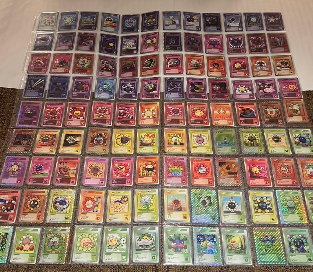 【108種】フラワーズ C〜SR 108枚セット　村上隆　日本語