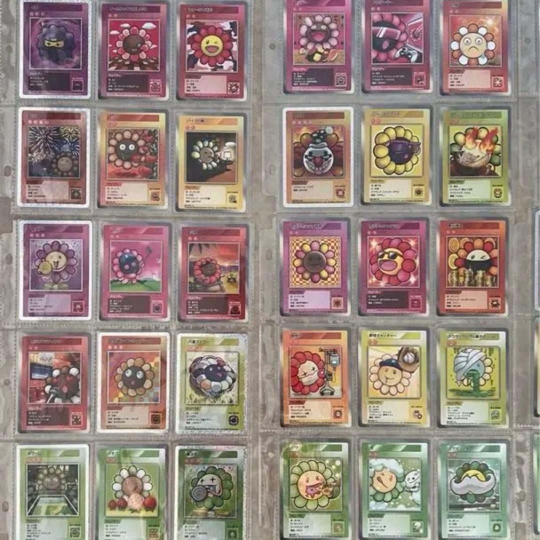 【108種】フラワーズ C〜SR 108枚セット　村上隆　日本語