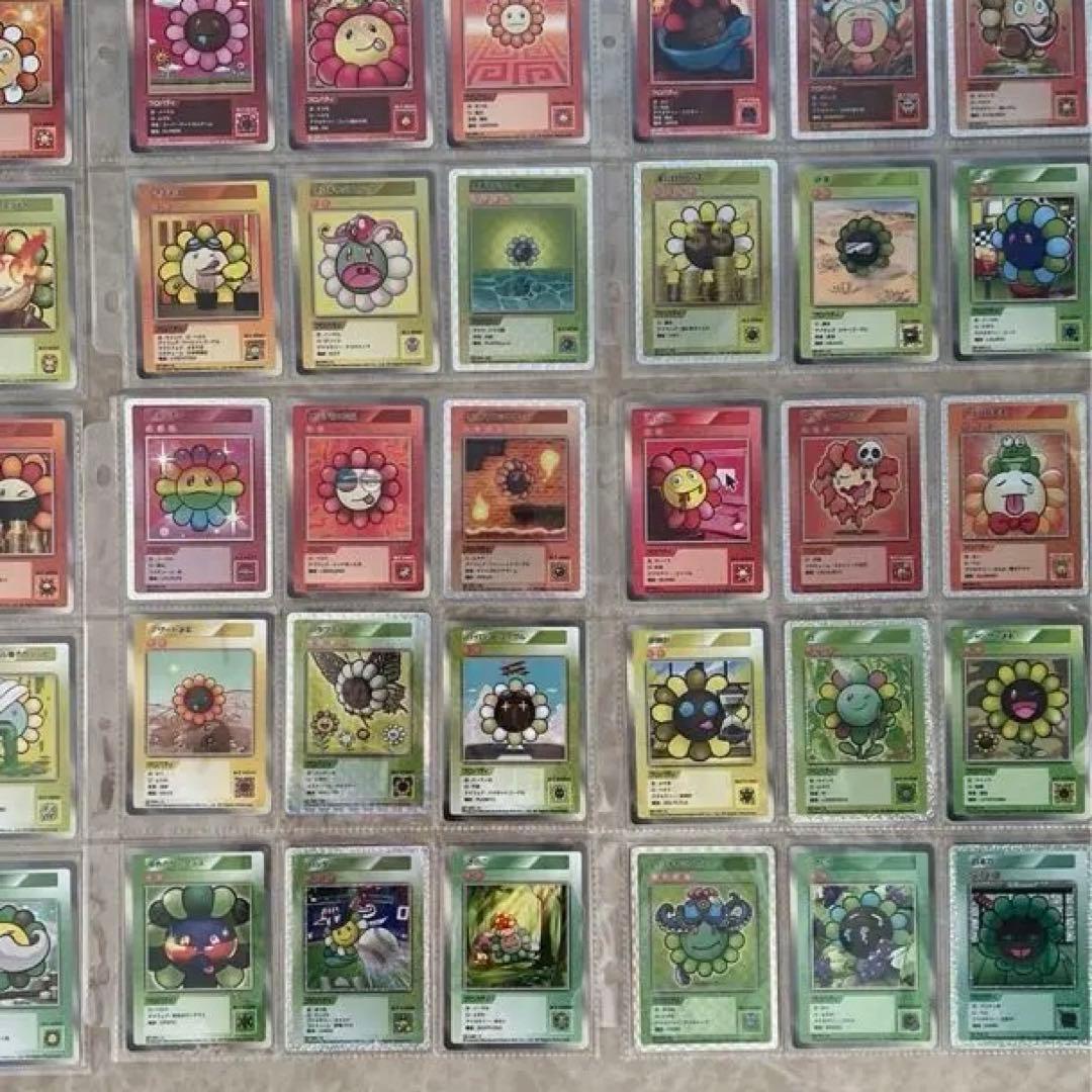 【108種】フラワーズ C〜SR 108枚セット　村上隆　日本語