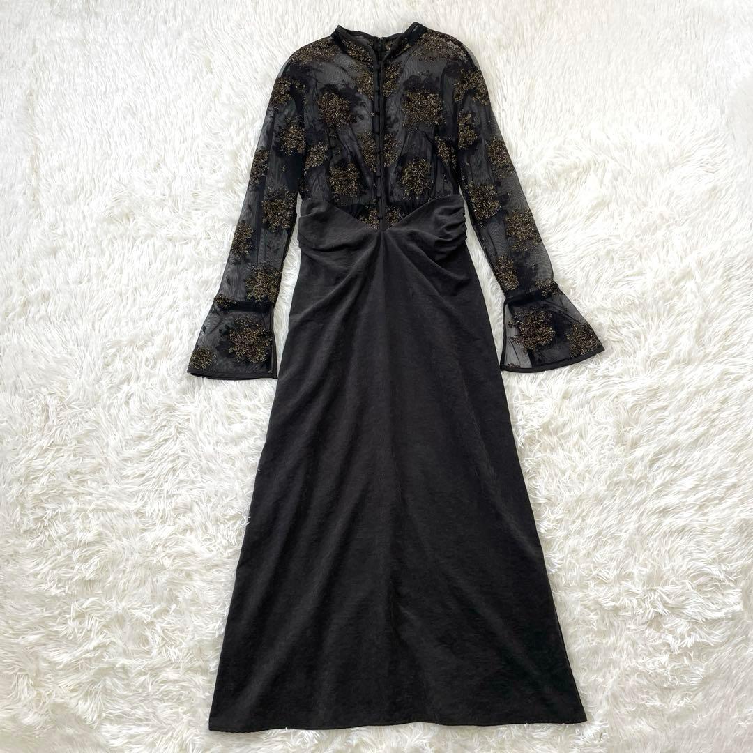 美品】Ameri FLOWER LACE DRESS インナーキャミ欠品 M - メルカリ