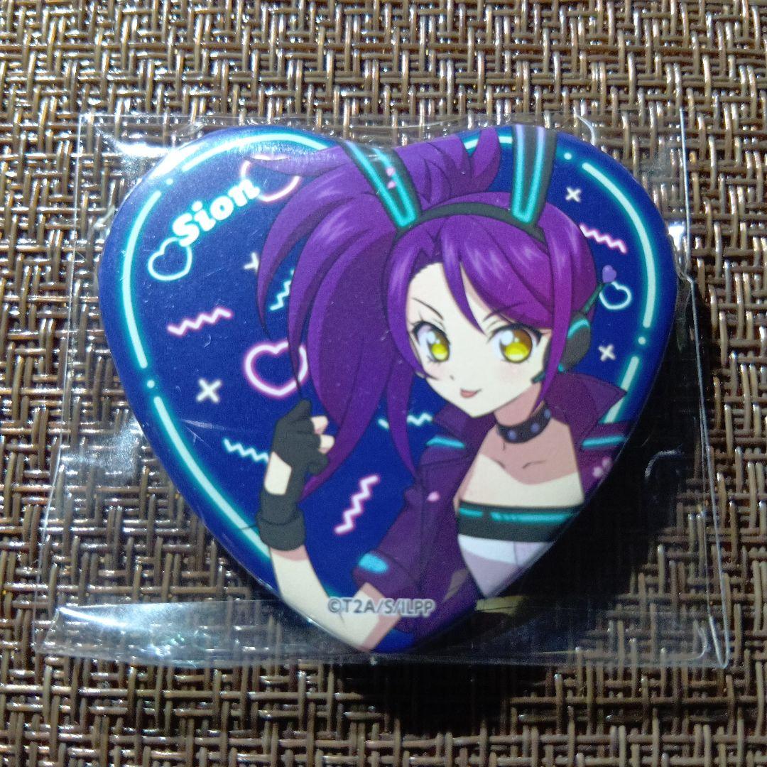 東堂シオン アイドルランドプリパラ ハート缶バッジ - メルカリ