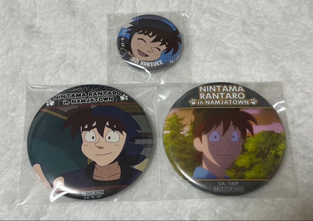 忍たま乱太郎 土井半助 ナンジャタウン 缶バッジ 3点 - メルカリ