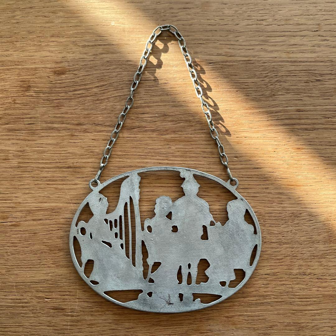 ドイツ kuhn キューン社 壁飾り アンティーク 音楽家 錫 - メルカリ