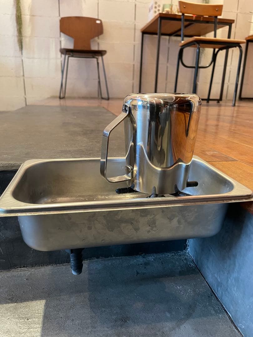 ピッチャーリンサー 埋込型 ロングespresso parts ステンレスシンク