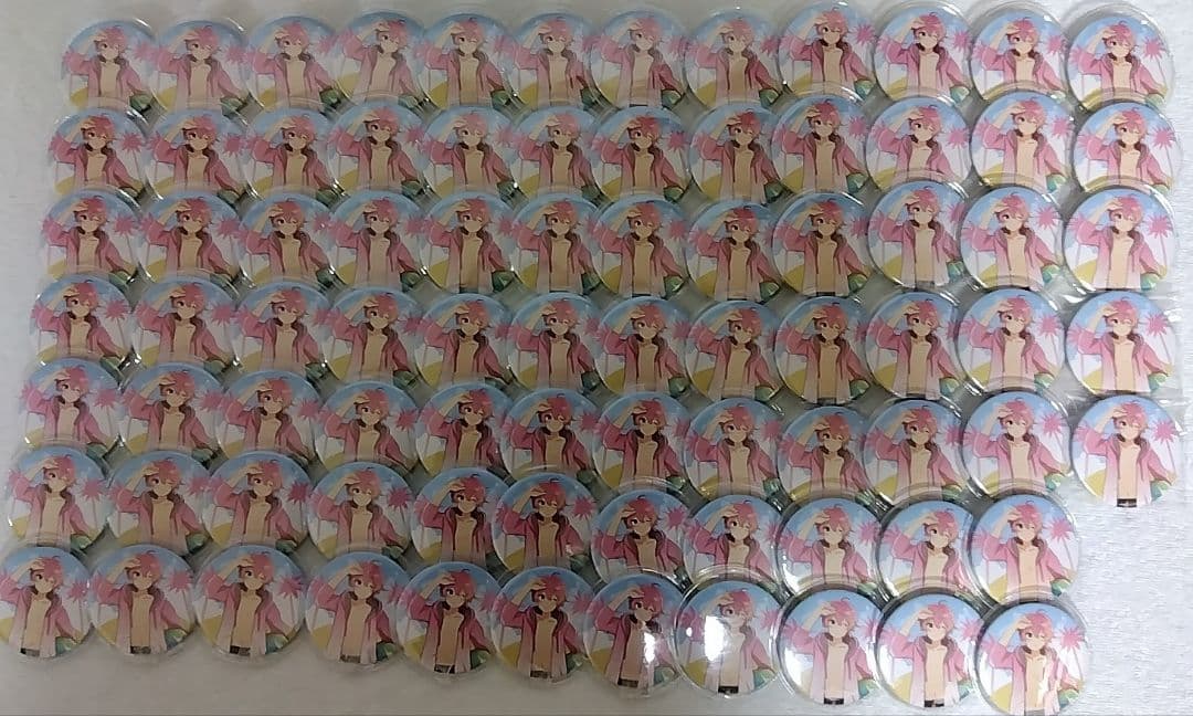 さとみくん すとめも9 水着 缶バッジ