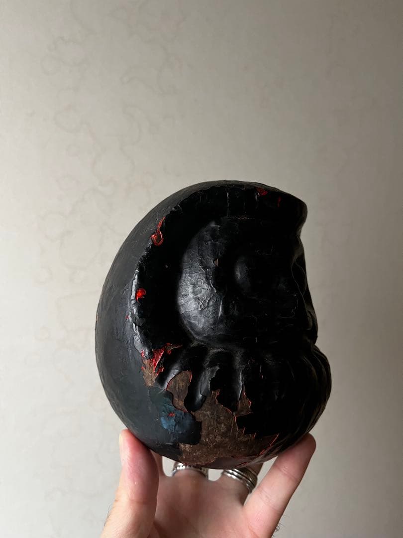 達磨 木型 張子の木型 だるま 高崎だるま 骨董 民藝 時代は明治