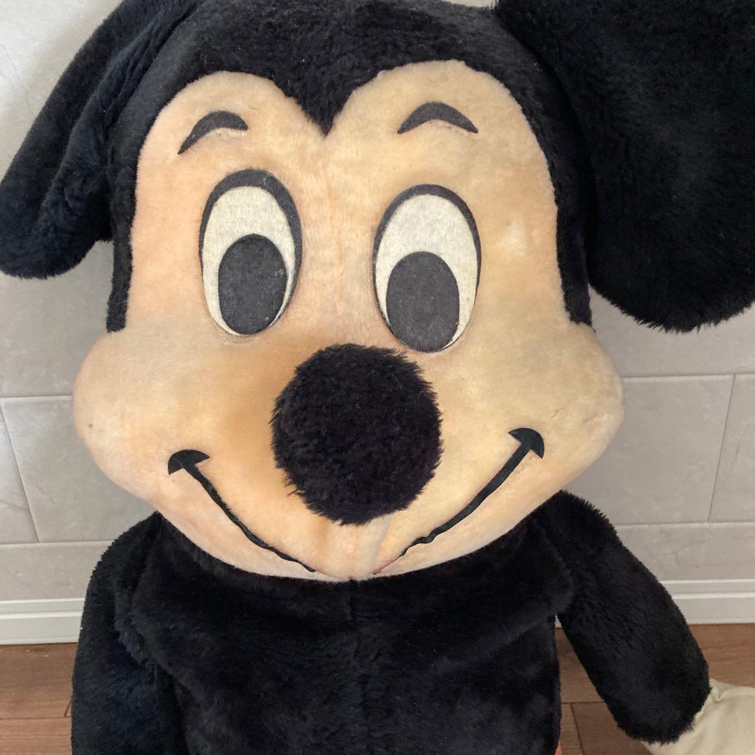 ミッキーマウス ビッグぬいぐるみ ヴィンテージ レア - メルカリ