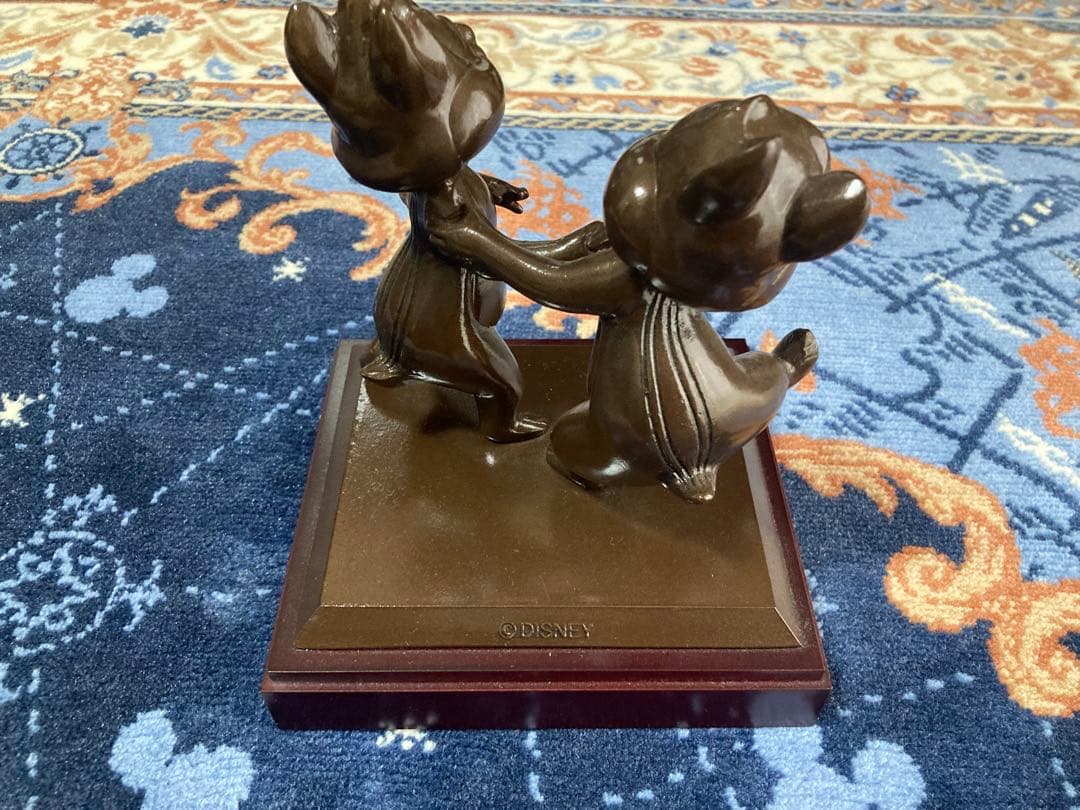 チップ＆デール ブロンズ像モチーフフィギュア 東京ディズニーリゾート
