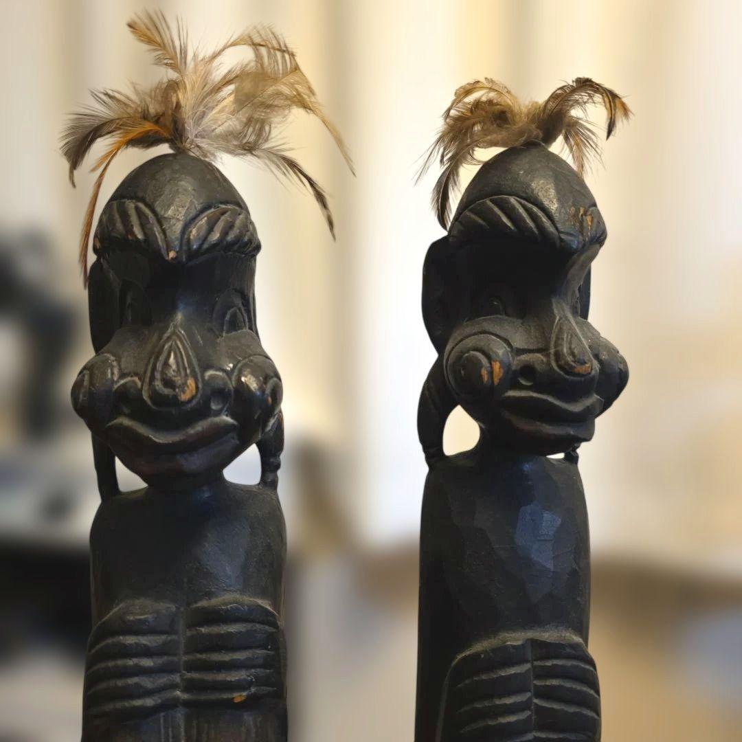 ロンボク人形 置物 バリ島 高さ100センチ