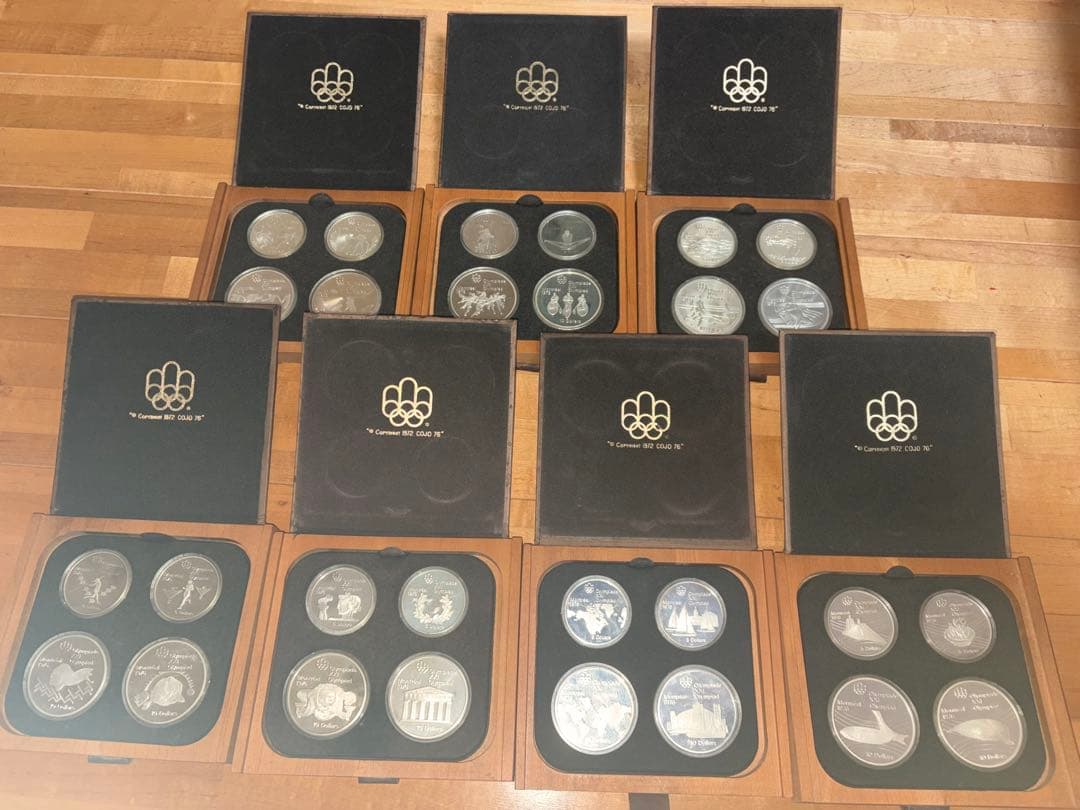 モントリオールオリンピック 記念銀貨 全28枚 7シリーズ完品 - メルカリ