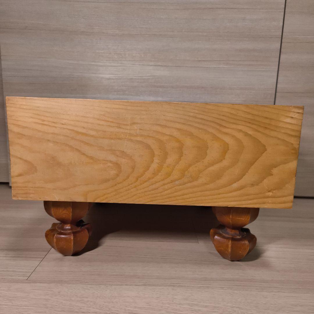 【囲碁 足付 高級碁盤】貴重 極厚 5寸6分 本榧 天地柾目 へそ有り