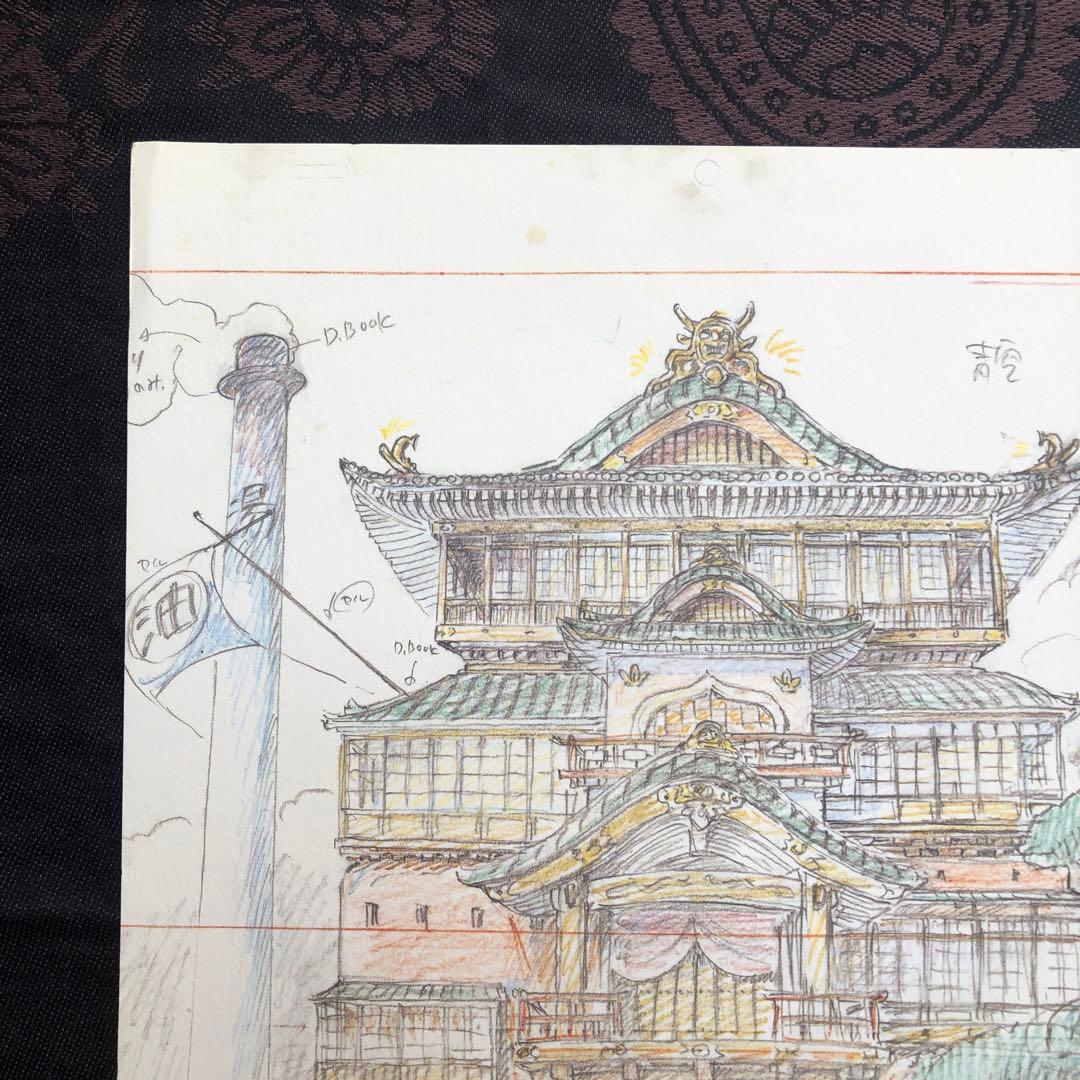 激レア！スタジオジブリ・レイアウト展 実寸レプリカ 【千と千尋の