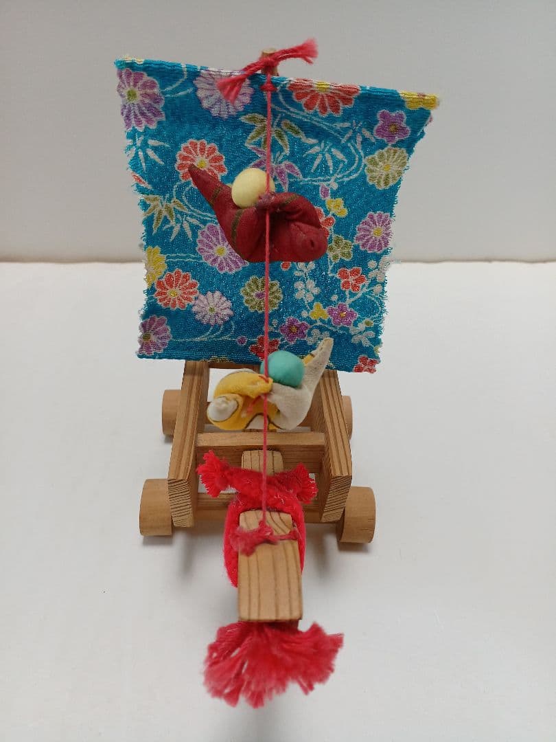 郷土玩具鹿児島神宮化粧箱羽子板 坊津唐カラ船熊本化粧箱3個(