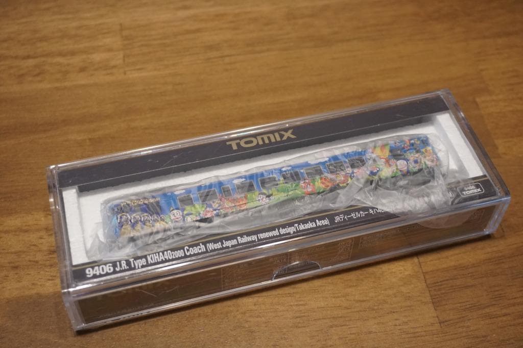 キハ40 2137 ハットリくんラッピング塗装仕様 M車 白色室内灯組み込み