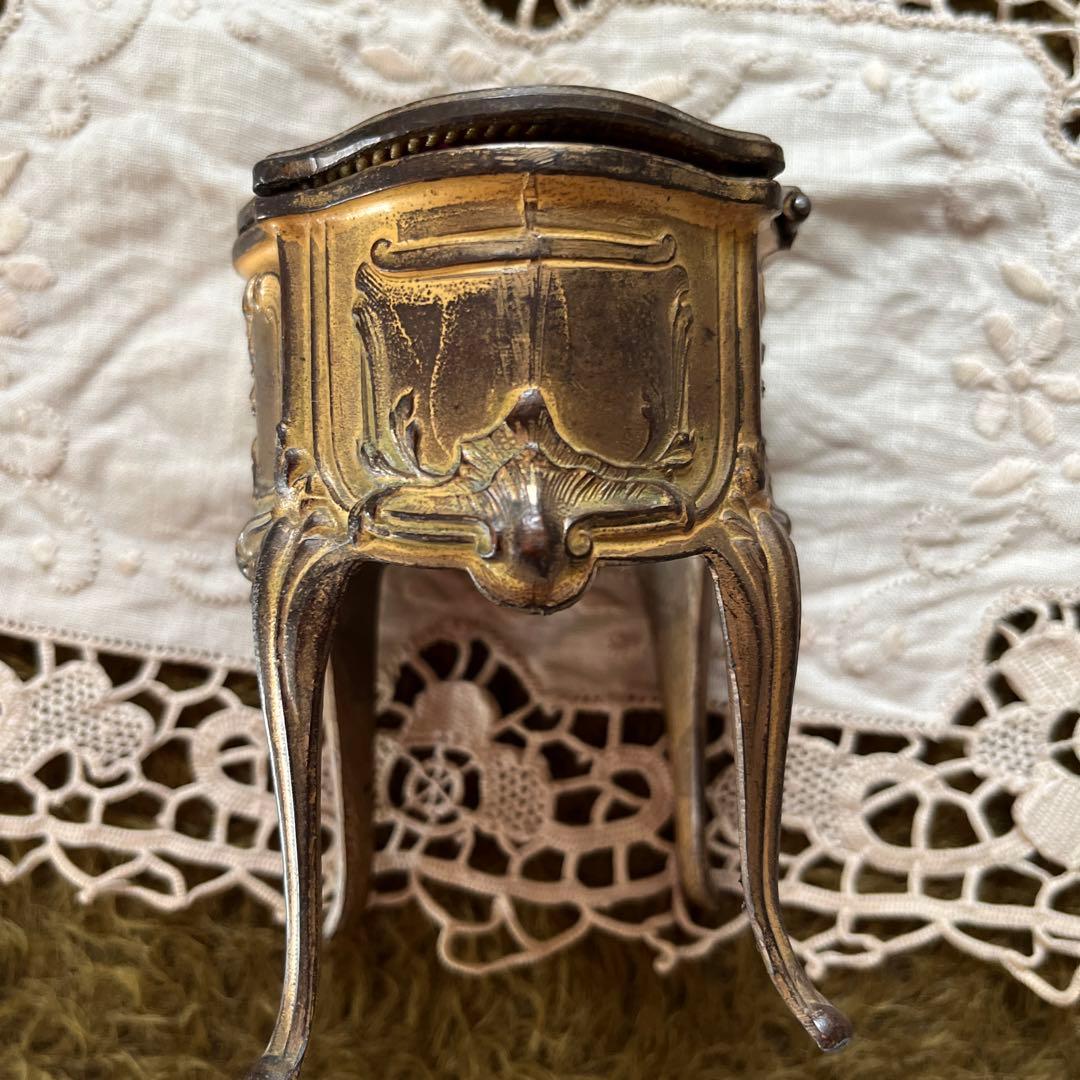 フランス アンティーク 宝石入れ ジュエリーボックス ビンテージ 薔薇