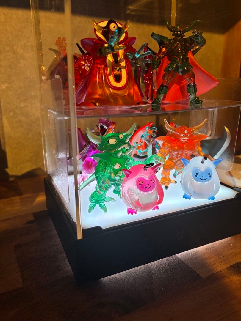 ケース付きドラゴンクエストクリスタルモンスターズ わたぼうわるぼうボス豪華セット