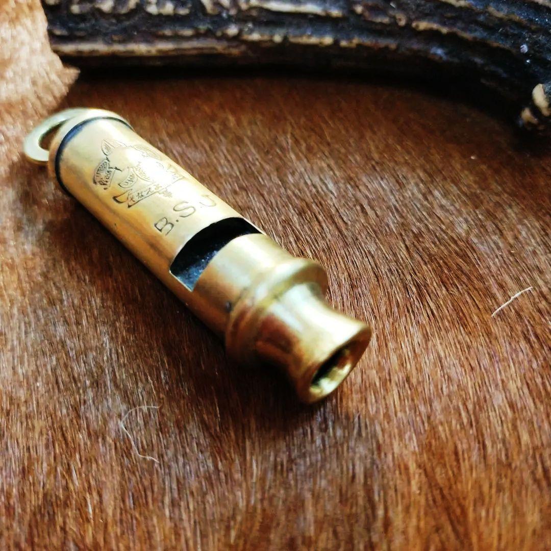 ボーイスカウトジャパン ヴィンテージブラス ホイッスル（ポリス