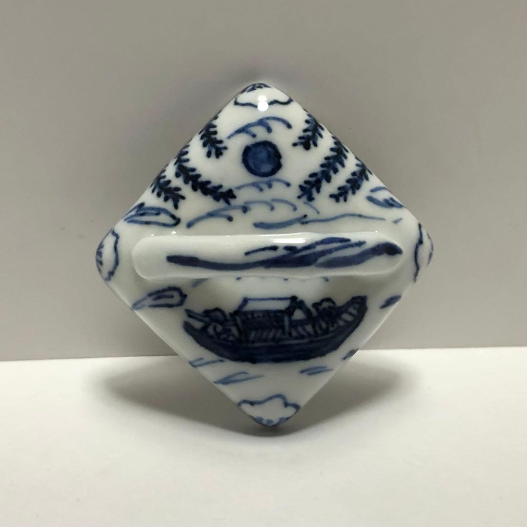 茶道具 九谷 須田菁華 染付 隅田川香合 青華 共箱 茶道 - メルカリ