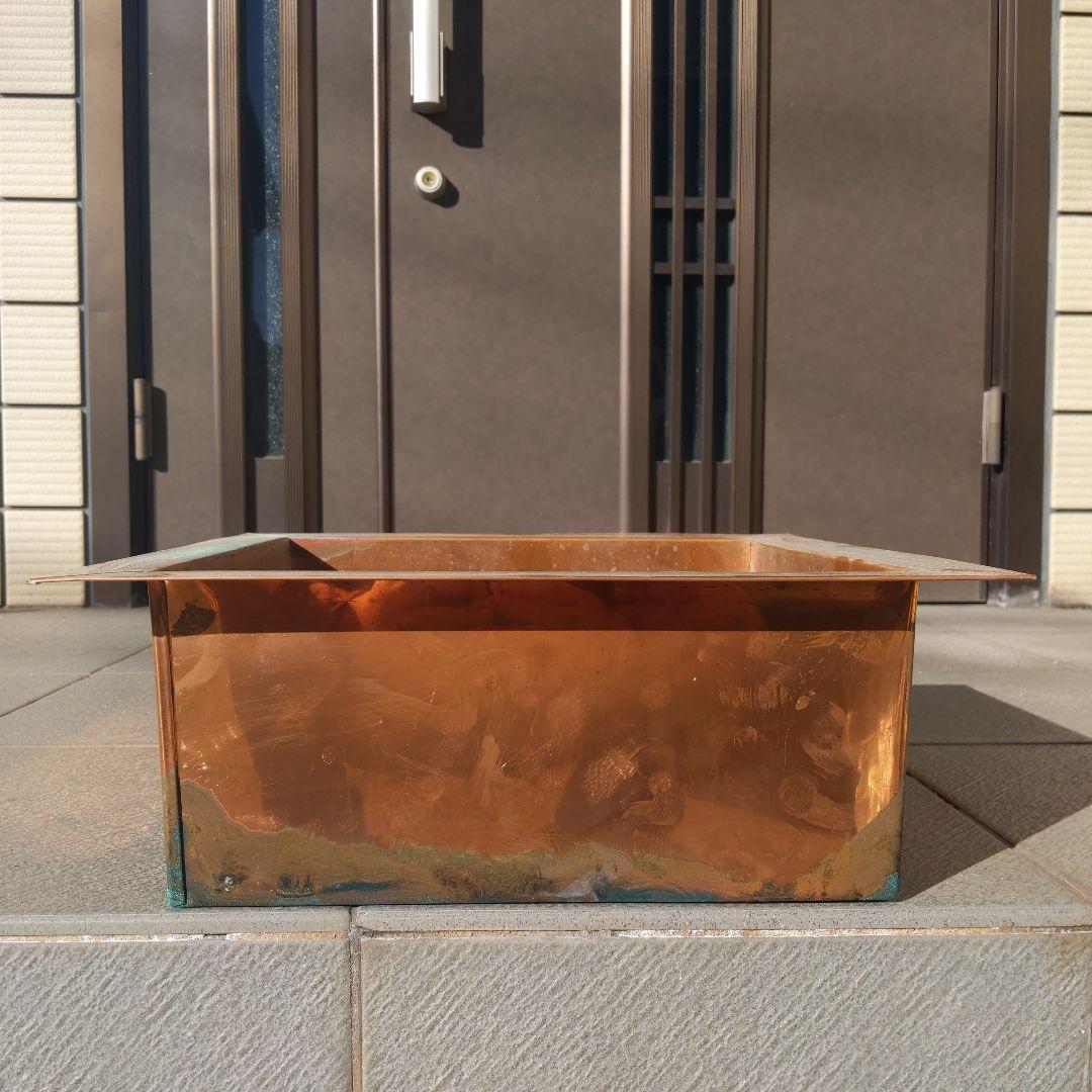 茶道具 置炉 銅製 ＆炉縁 桑 和田美之助 作？ 表千家 裏千家 ショップ