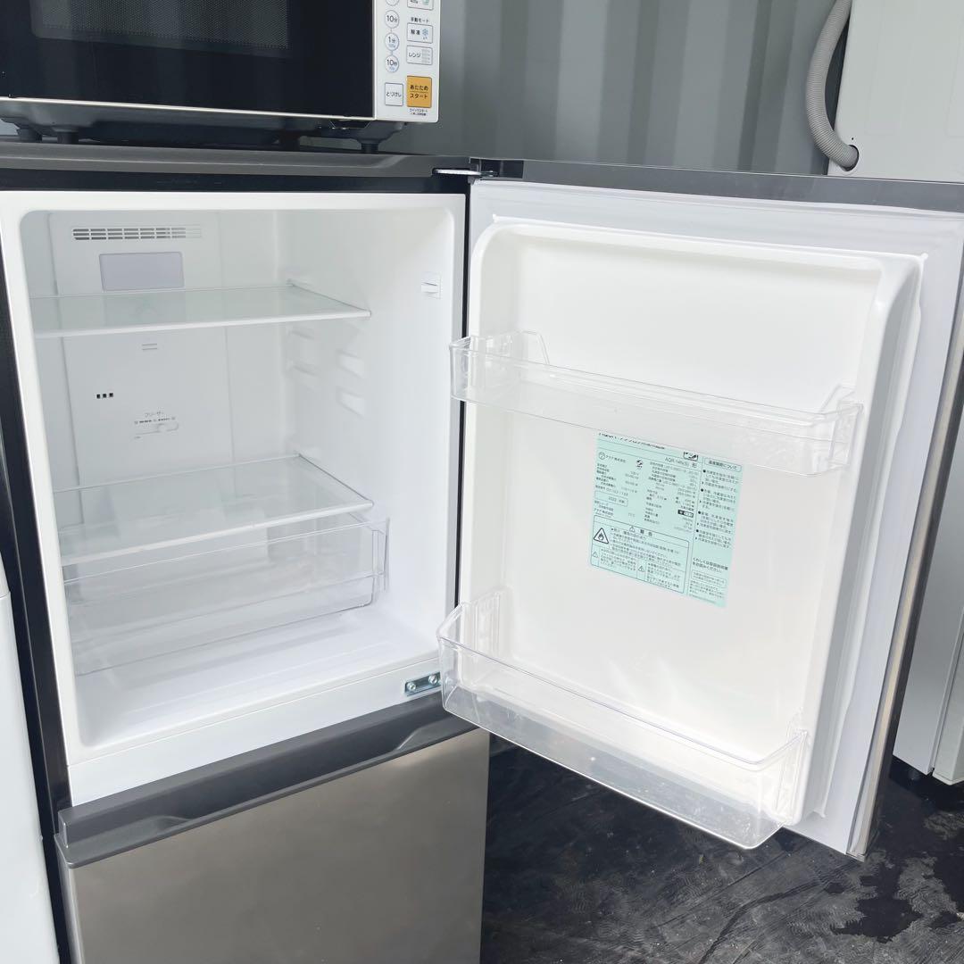 133取付無料！2022年製AQUA冷蔵庫 6kg洗濯機 フラット電子レンジ